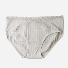 Load image into Gallery viewer, Under-the-Bump Maternity Panties with Lace Details
