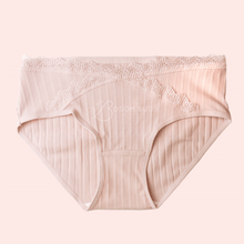 Load image into Gallery viewer, Under-the-Bump Maternity Panties with Lace Details
